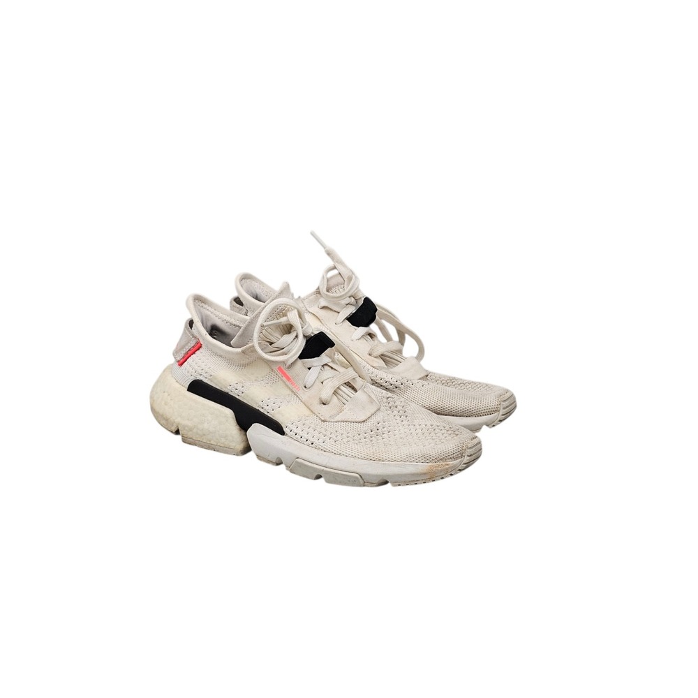 Adidas Womens POD-S3.1 Boost White Knit Athletic Sneakers G27946 Size 8 US